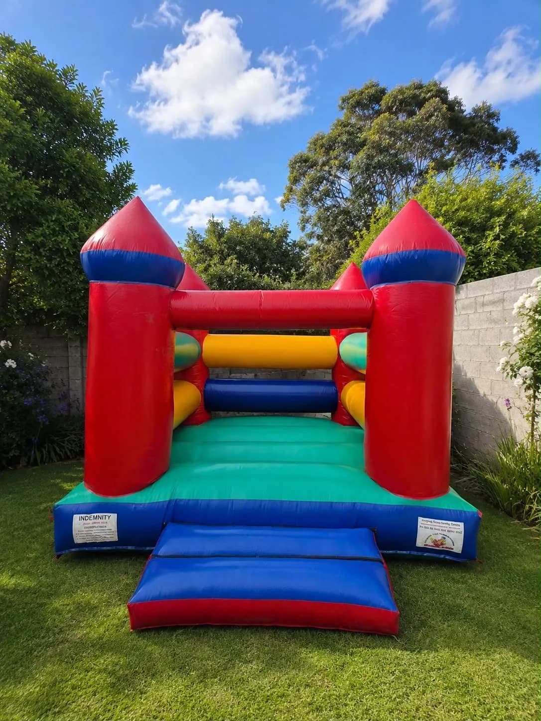 Party Starters colourful castle 4x4