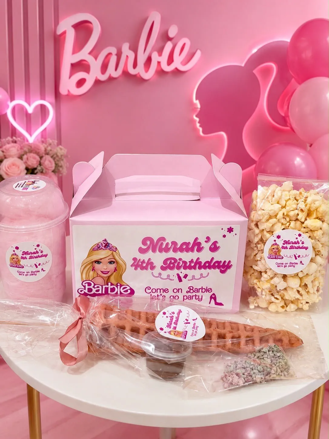 Party Starters party boxes options 1 2 3